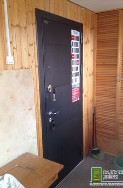 Установленная входная металлическая дверь - фото 6