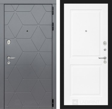 Дверь Лабиринт Cosmo 11 Белый софт