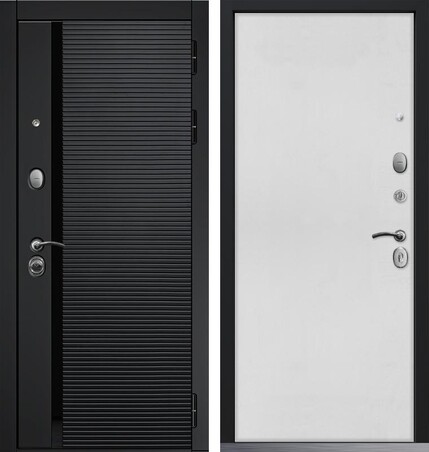 Входная дверь Коммандорс Prime Line Horizon 00 Белый матовый