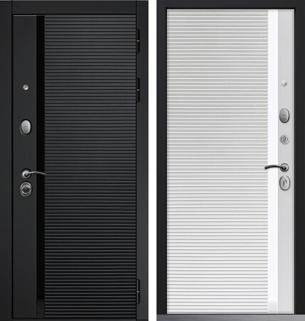 Входная дверь Коммандорс Prime Line Horizon 30Б Белый матовый