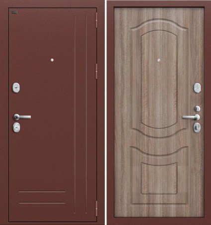 Дверь Грофф P2-200 в цвете тёмный орех