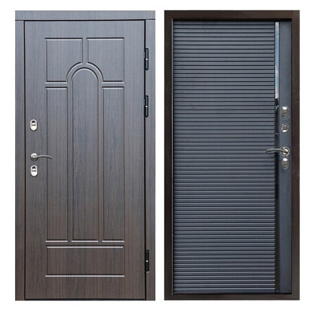 Входная дверь Термо-Дор Сибирь термо премиум Модена венге porte black