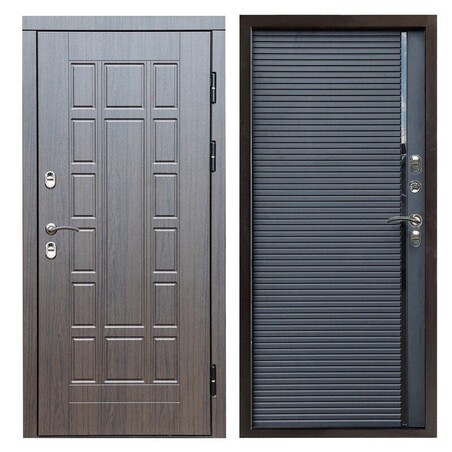 Входная дверь Термо-Дор Сибирь термо премиум Виргиния венге porte black