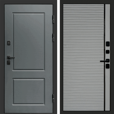 Входная дверь Термо-Дор Верона porte grey софт