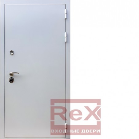 Дверь ReX 5 Антик белое серебро