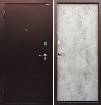 Дверь Ратибор Рубеж светлый бетон